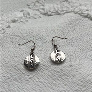 Brighton Silver Dangle Earrings
